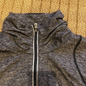 Lulu lemon tweed half zip top. Perfect condition!